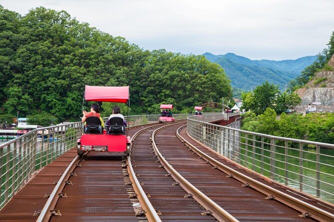 Alpaca World and Nami Island with Gangchon Rail Bike Tour - Gangchon Rail Park Rail Bike: Old Tracks, Fresh Air, and River Views