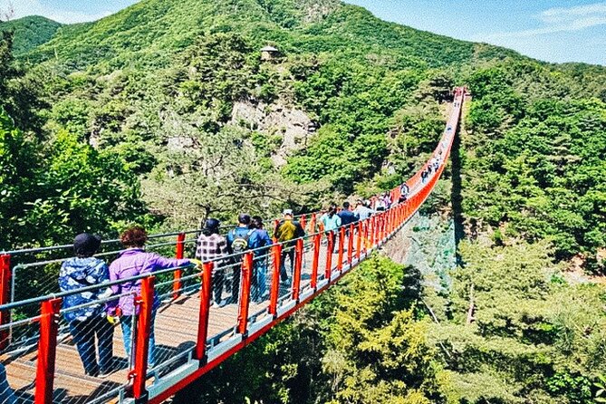 DMZ Highlights & Exclusive Defector Interview – True Human Story - The Optional Gamaksan Suspension Bridge Course (and the Fine Print Problem)
