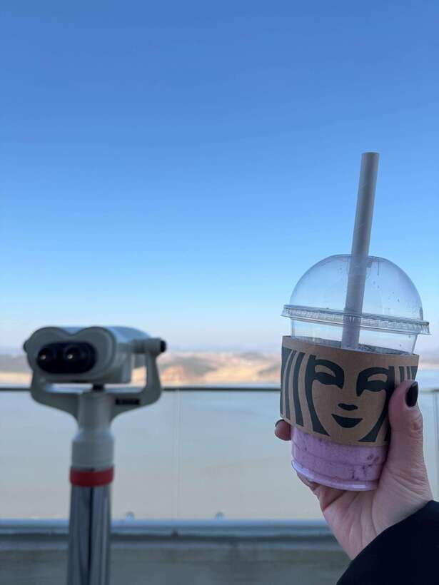 From Seoul: Aegibong Starbucks Observatory & DMZ View - Aegibong Peace Park: the DMZ-adjacent setting for your Starbucks break