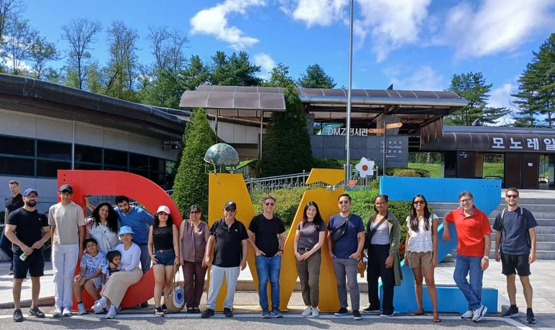 From Seoul: DMZ Tour and North Korea Experience Hall - The Freedom Bridge and the DMZ viewpoints: learning what you’re looking at