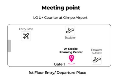 Gimpo Airport: Traveler SIM and T-money Transportation Card - The SIM: unlimited 4G LTE, hotspot, and receive-only messaging