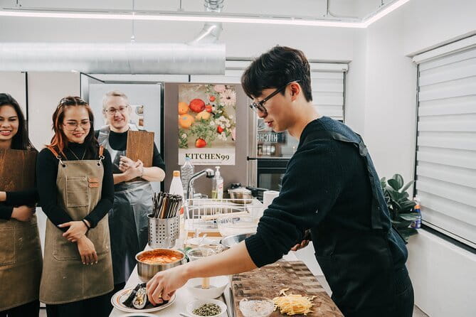 Korea Cooking Class with 3 stars Michelin Chef & Content creators - Lotte World Tower & Mall, then Lotte World: the easy, fun setting for dinner energy