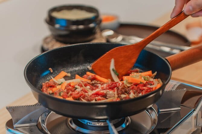 Korean Cooking Class with Grocery Shopping at Seoul Local Market - What You Cook: Bulgogi, Gyeran-jjim, and Kimbap