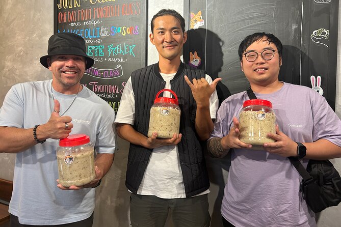 Learn and Make Your Very Own Craft Makgeolli - Taking home your makgeolli batch (~1.2 liters)
