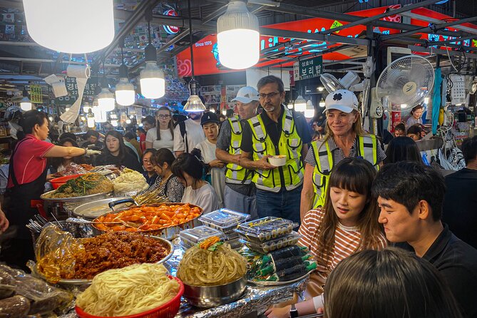 Market Food Tour & Evening E-bike Ride in Seoul - Getting set up: e-bikes, helmets, and how early to arrive