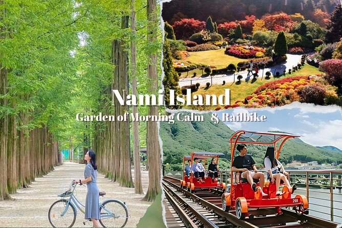 Nami Island & Garden of Morning Calm & Gangchon Railbike Tour - Getting out of Seoul: the real value of this day trip