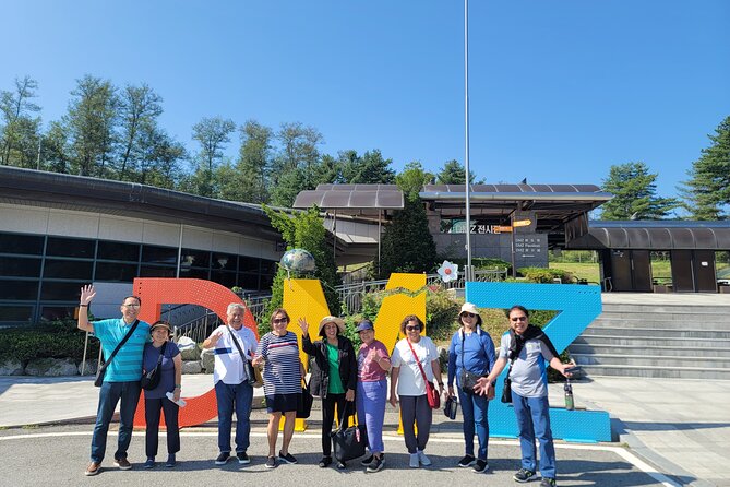 Private DMZ Tour and Suspension Bridge + Korean BBQ - Tongilchon-gil unification village stop: quick souvenirs and local products