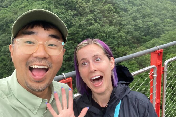 Private DMZ Tour and Suspension Bridge + Korean BBQ - Gamaksan Chulleong Bridge: the short hike with big pay-off views