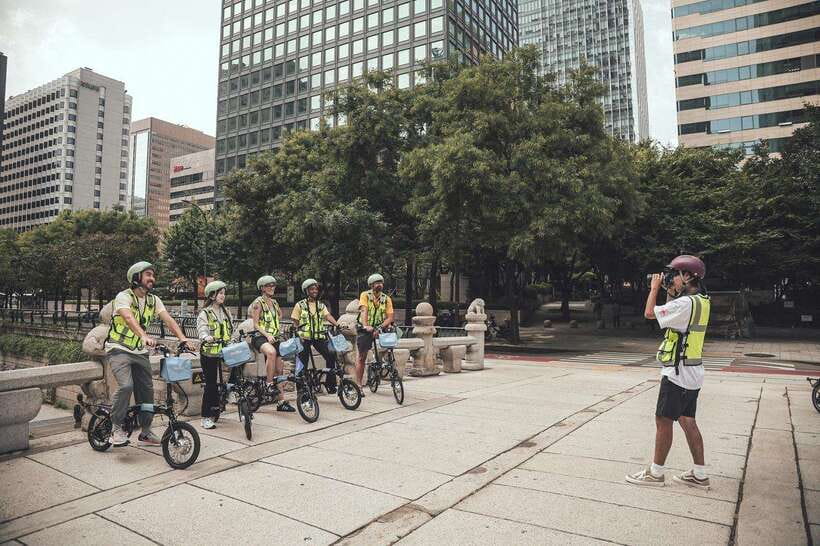 Seoul: Afternoon Ebike tour and "Happy Hour" food and drinks - Getting started at Le Meiller Jongno Town (and not losing time)