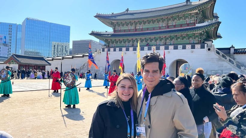 Seoul: Gyeongbok Palace, N Tower, & Local Market City Tour - N Seoul Tower by cable car: the included ride and the view payoff