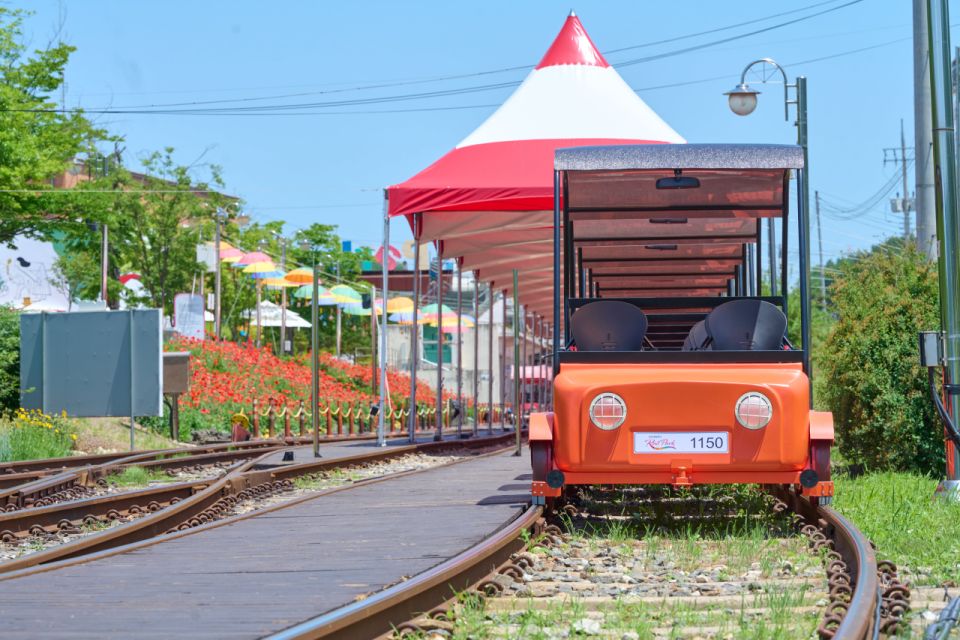 Seoul: Nami Island and Garden of Morning Calm opt Railbike - Gangchon Rail Park Railbike: The Best “Active” Moment Without Stress