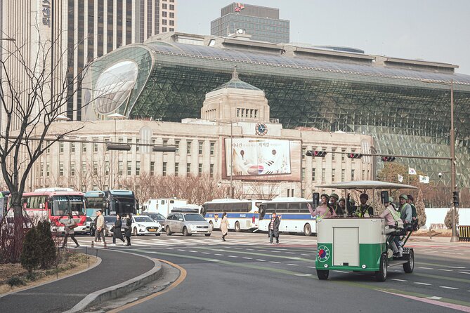 Seoul Tram Pedal Challenge - Jeongdong Observatory: A Fast Look at Seoul’s Layout