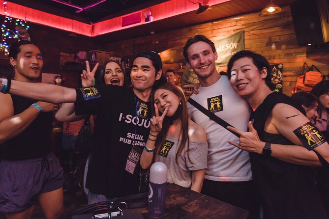 The Seoul Pub Crawl Official - Stop 1 at Dokkaebi Party House in Hongdae: Where the Night Starts Loud