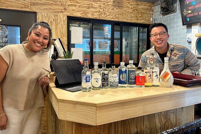 Traditional Soju Class and Makgeolli Tasting in Seoul - The main event: blind tasting 10 premium Sojus