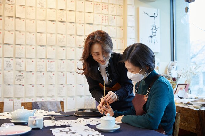 Write a Meaningful Korean Calligraphy Scroll in Insadong - A Seoul Souvenir That Actually Feels Personal